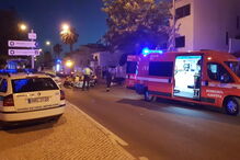 Condutor foge após bater em motociclo em Albufeira