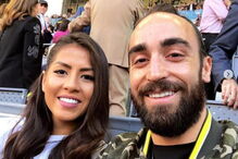 Ricardinho com a namorada