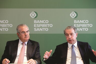 José Manuel Espírito Santo e Ricardo Salgado