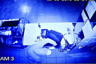 Videovigilância registou o assalto