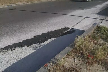 Local do atropelamento