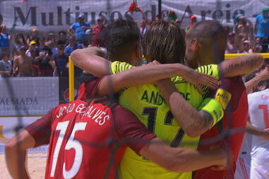 Mundialito, futebol de praia, Portugal, Espanha, conquista