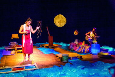 Peça de teatro 'Contos em Viagem, Cabo Verde" foi exibida no MITSA em 2017