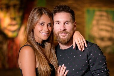 Antonella Roccuzzo e Messi