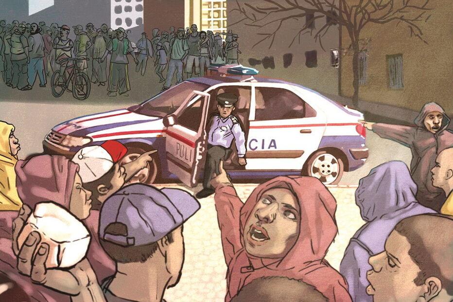 Família tentou matar PSP chamado a festa