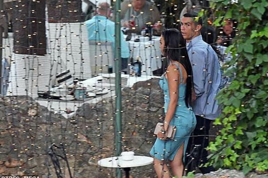 Ronaldo com Georgina em Marbella