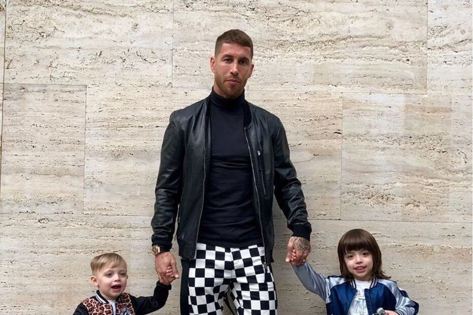 Sérgio Ramos com a família
