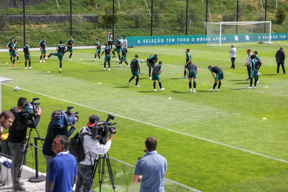 A equipa portuguesa tem estado a preparar-se para o Mundial 2018 na Rússia