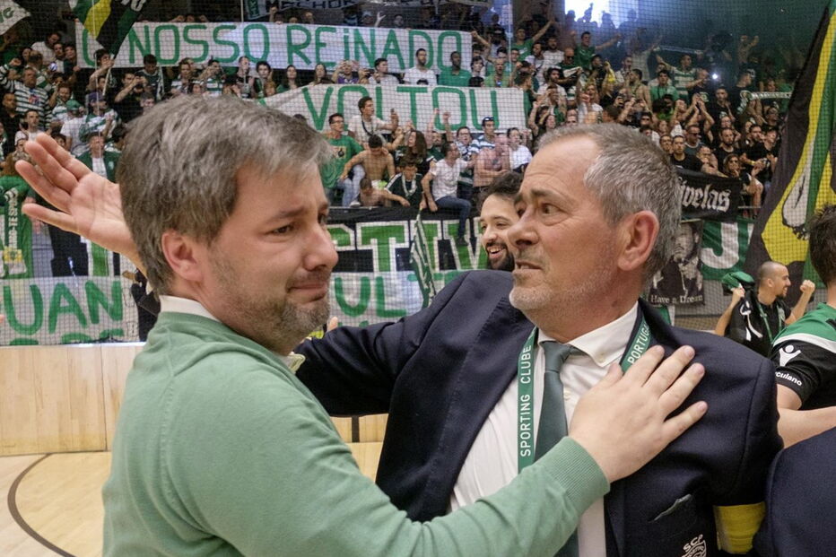 Bruno de Carvalho mostrou-se emocionado com a vitória