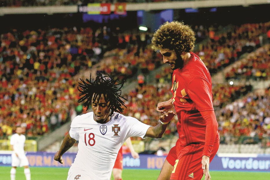 Seleção portuguesa jogou na Bélgica