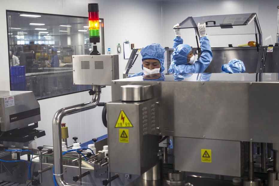 Feira de tecnologia na cidade chinesa de Guiyang