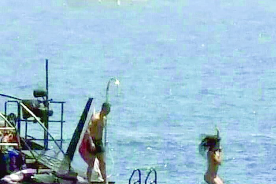 Cristiano Ronaldo com amigos de férias