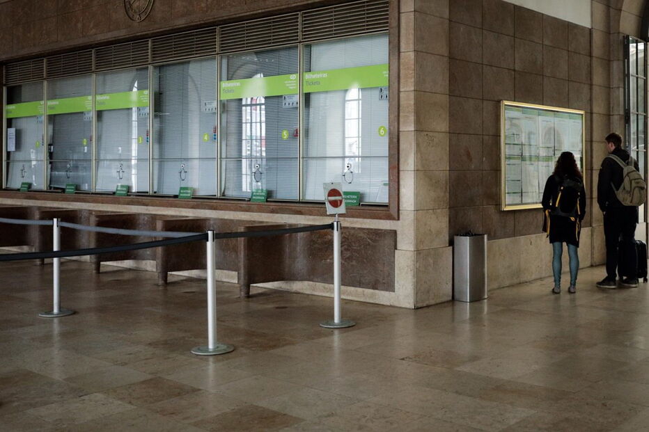 Estação de comboios de Santa Apolónia 