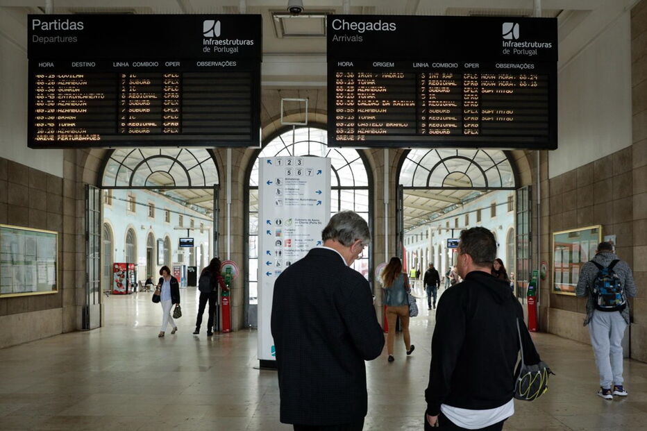Estação de comboios de Santa Apolónia 