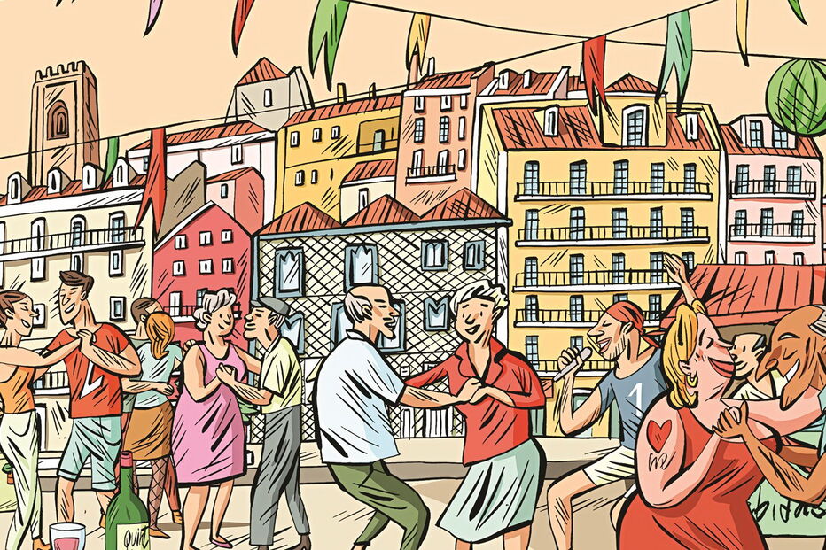 Um mês a 'vadiar' nas festas de Lisboa