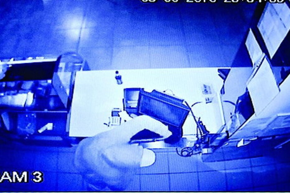 Videovigilância registou o assalto