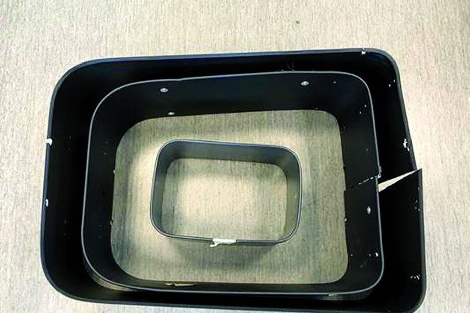 Malas de  viagem pareciam normais por fora