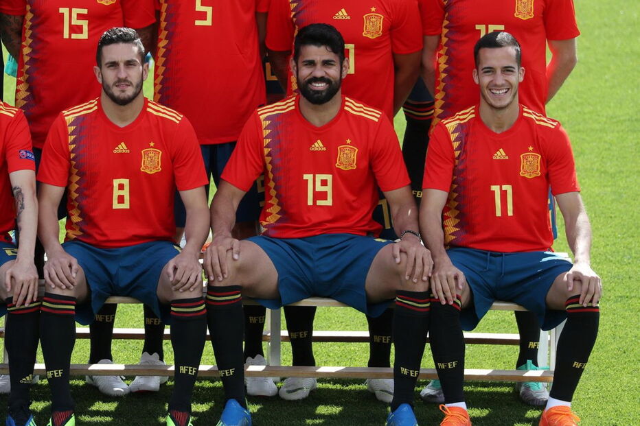 Seleção ‘Roja’ fez ontem a foto oficial