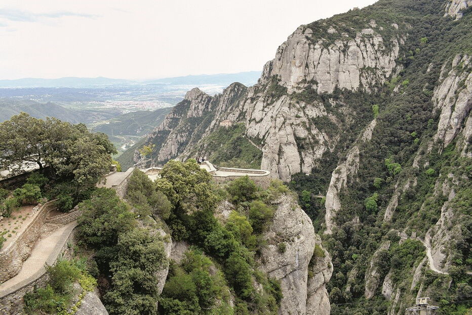 maciço rochoso, montserrat