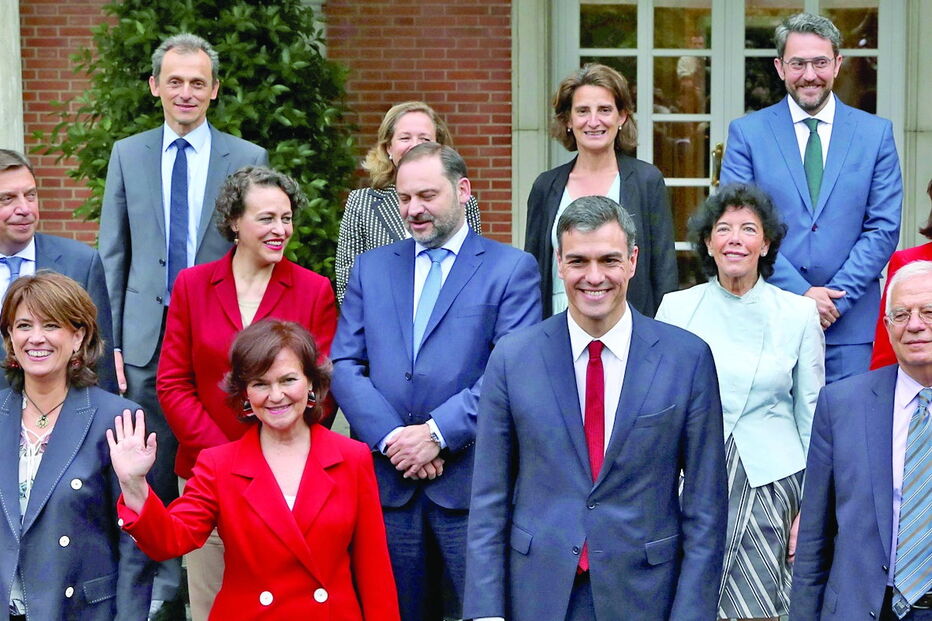 Executivo espanhol liderado por Pedro Sánchez