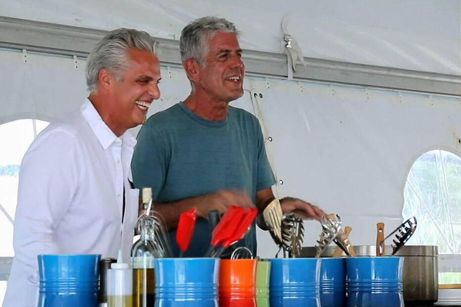 Eric Ripert e Anthony Bourdain