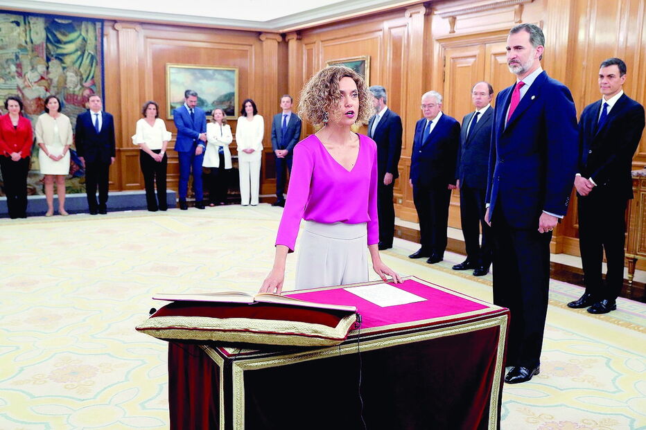 Meritxell Batet tomou posse na quinta-feira como ministra da Administração Territorial do novo governo socialista