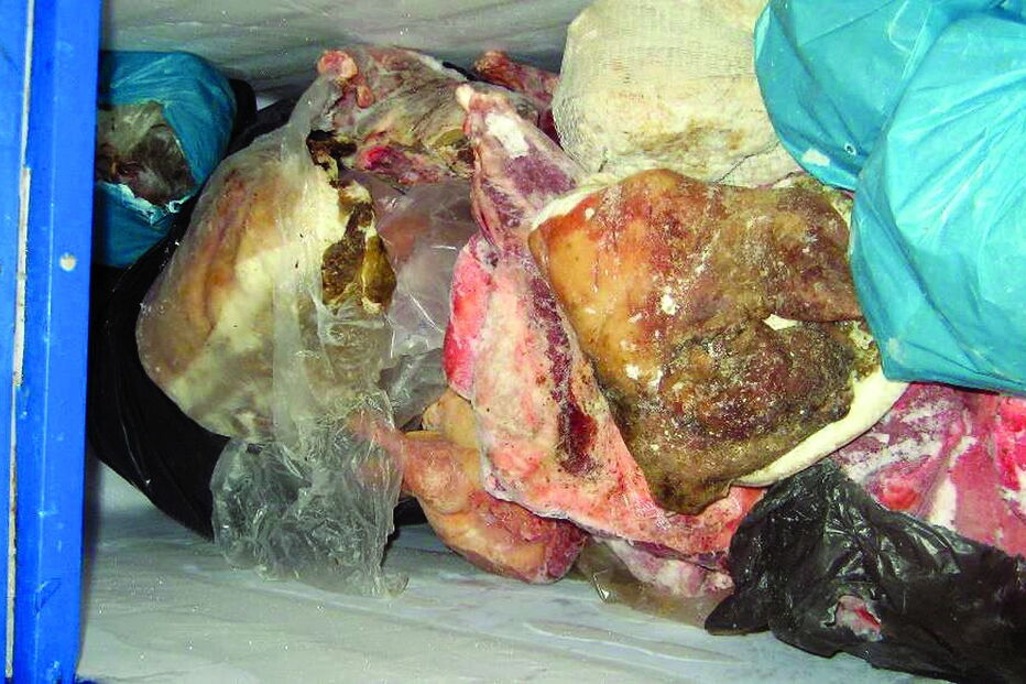 Peças de carne não tinham sido submetidas à inspeção veterinária obrigatória