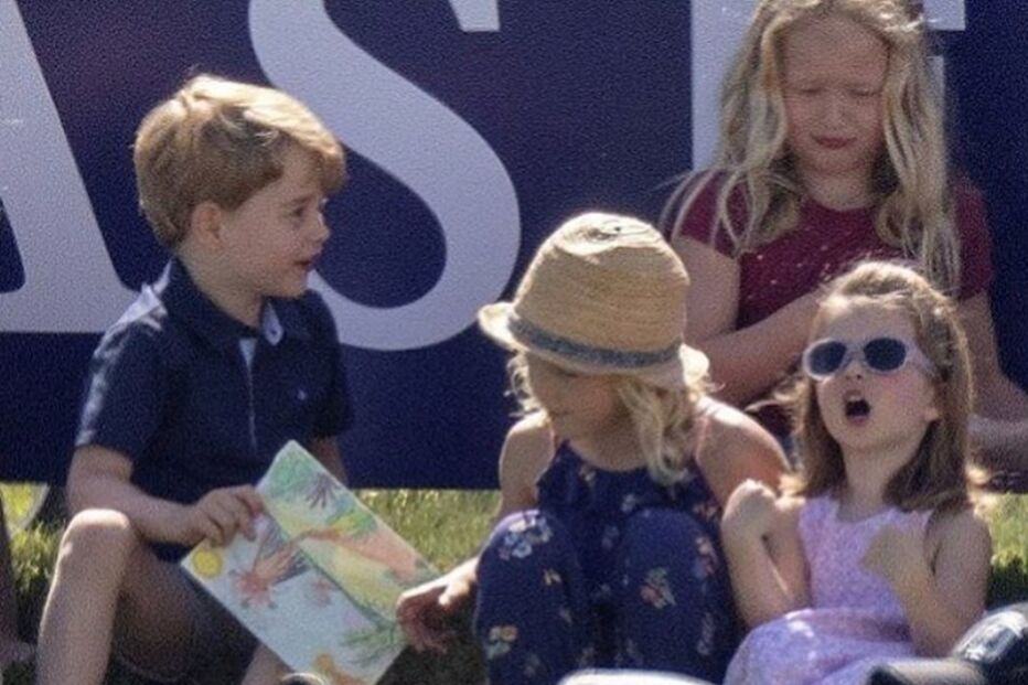 Kate Middleton, George, Charlotte 