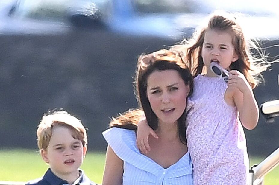 Kate Middleton, George, Charlotte 
