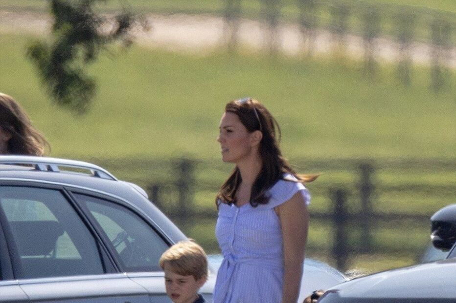 Kate Middleton, George, Charlotte 