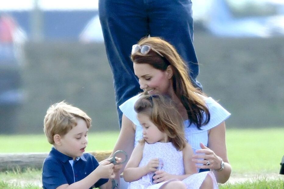 Kate Middleton, George, Charlotte 