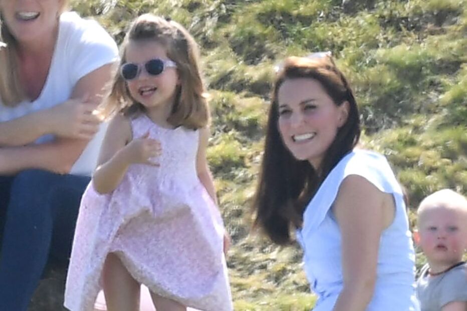 Kate Middleton, George, Charlotte 