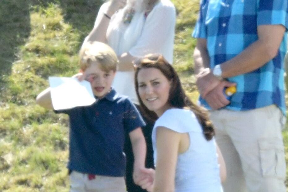 Kate Middleton, George, Charlotte 