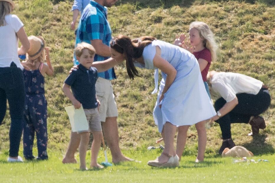 Kate Middleton, George, Charlotte 