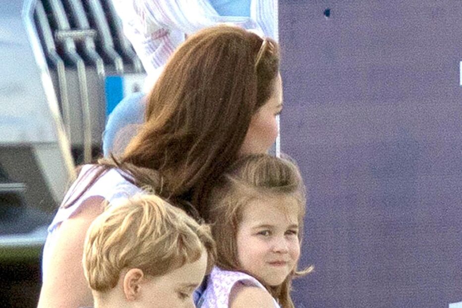 Kate Middleton, George, Charlotte 