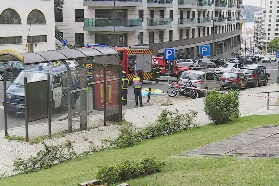 Atropelamento na Avenida Infante Santo