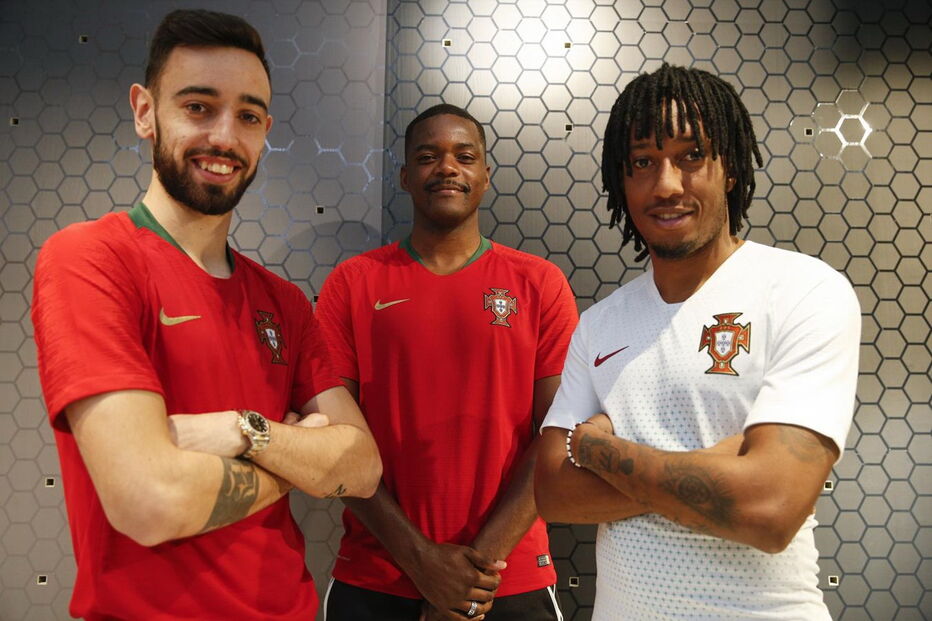 William, Gelson e Bruno Fernandes ao serviço da Seleção Nacional