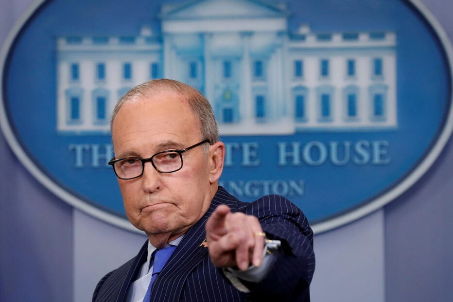 Larry Kudlow é o principal conselheiro económico de Trump