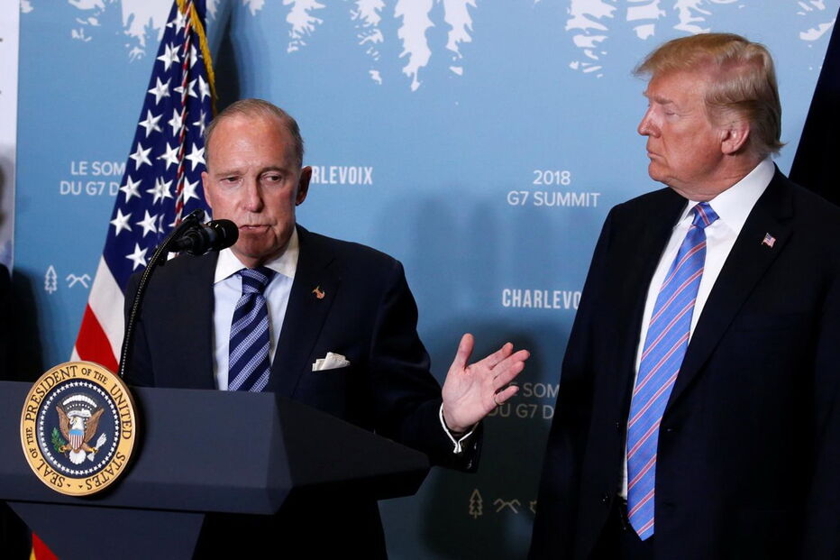 Larry Kudlow é o principal conselheiro económico de Trump