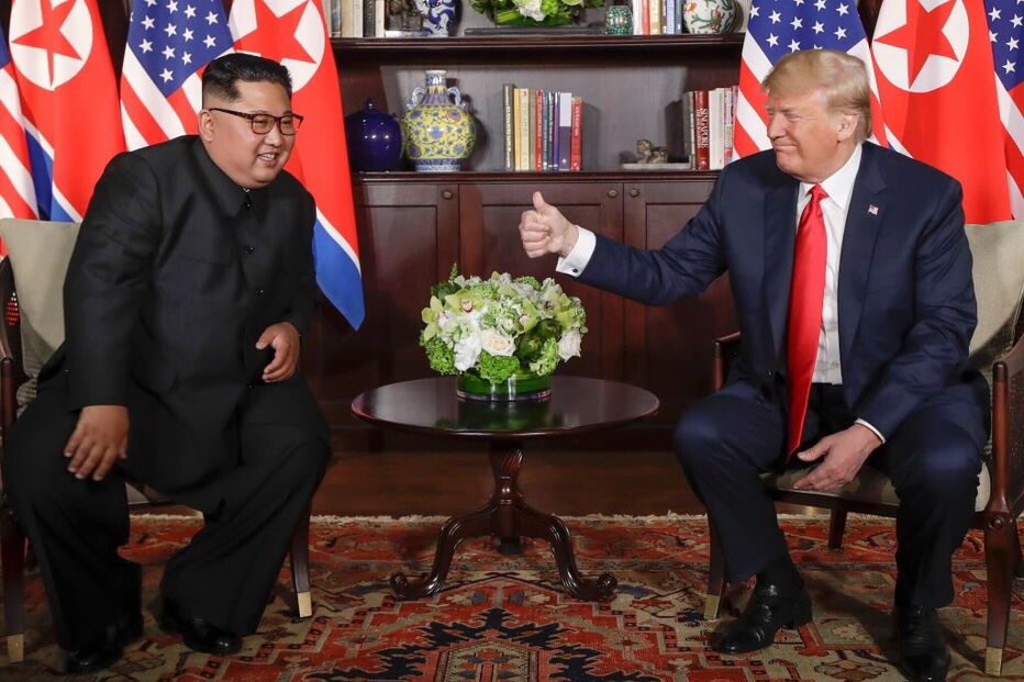 Kim Jong-un e Donald Trump