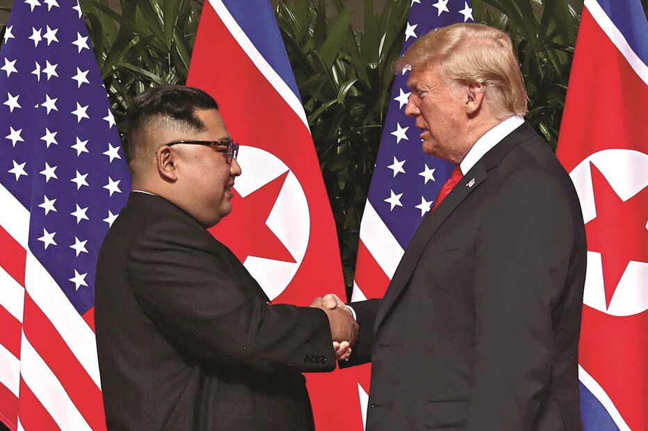 Donald Trum e Kim Jong-un