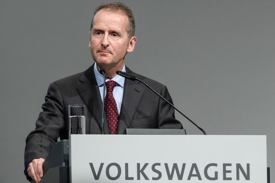 Herbert Diess, CEO da volkswagen