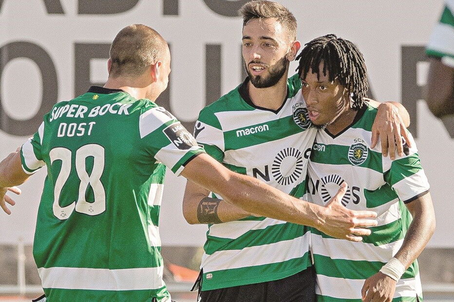 Bruno Fernandes e Gelson Martins