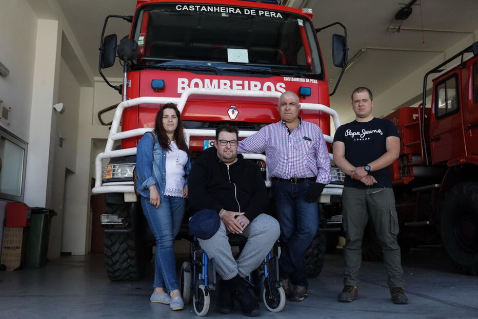 Bombeiros de Castanheira de Pera que ficaram feridos querem voltar ao ativo