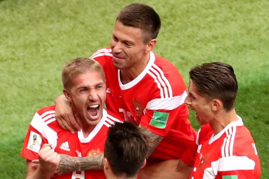 Rússia bate arábia Saudita na abertura do Mundial