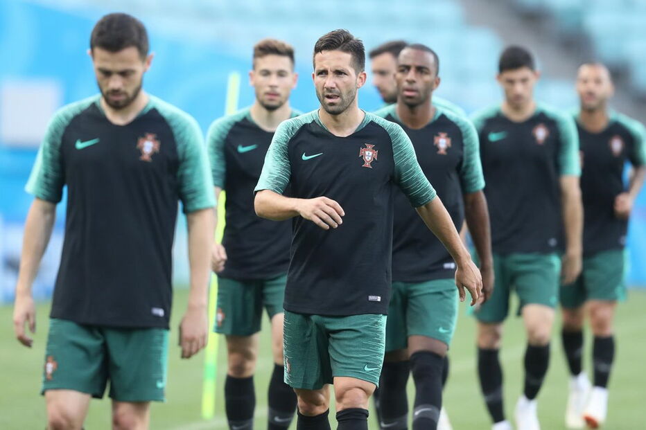 Seleção Nacional no treino de adaptação ao estádio de Sochi, na Rússia