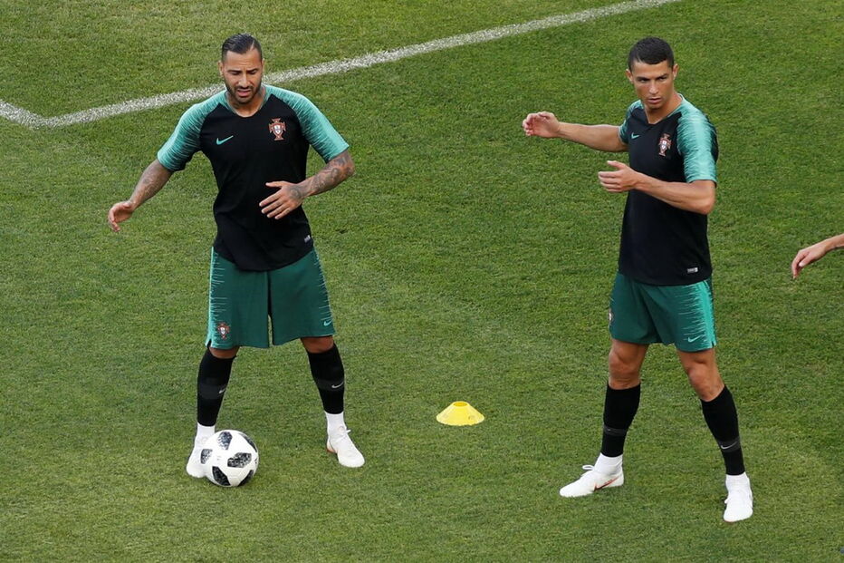 Seleção Nacional no treino de adaptação ao estádio de Sochi, na Rússia