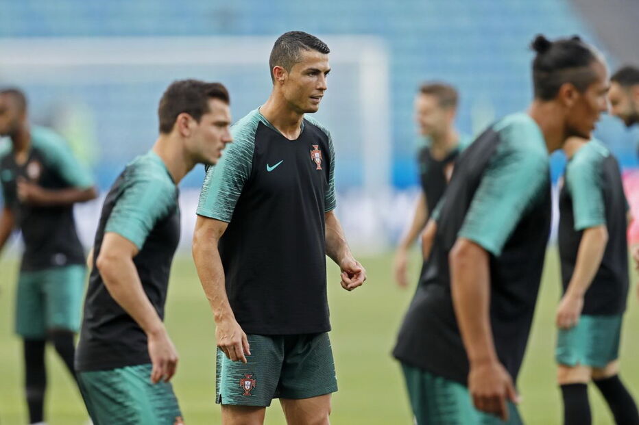 Seleção Nacional no treino de adaptação ao estádio de Sochi, na Rússia