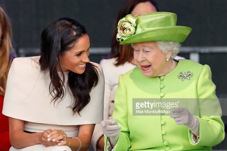 Megan Markle e Isabel II mostraram cumplicidade em cerimónia pública