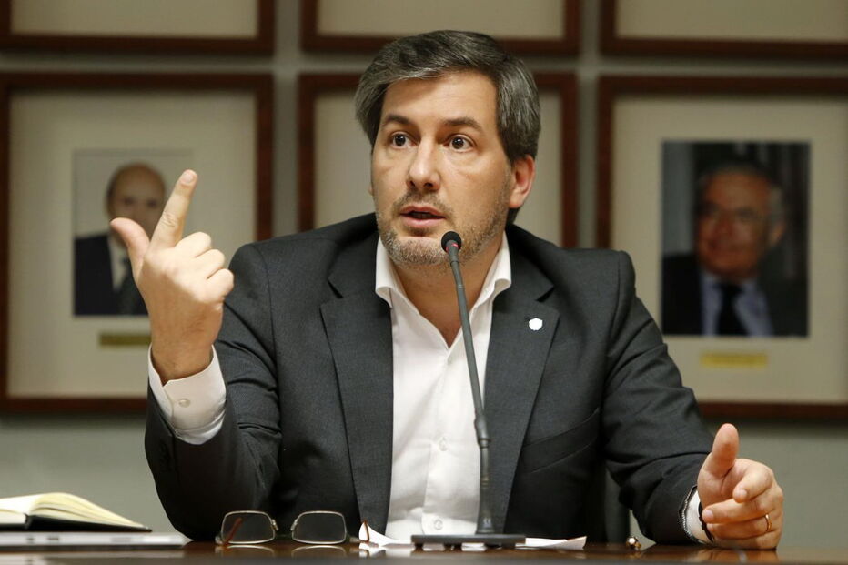 Bruno de Carvalho em conferência de imprensa